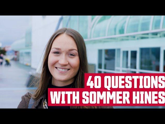 40 Questions for 40 Years with Sommer Hines | SFU Beedie