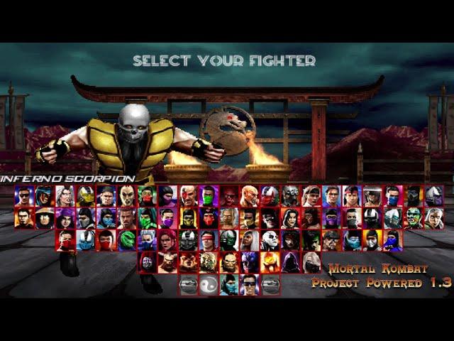 Mortal Kombat Project Powered 1.3 (Mugen) Inferno Scorpion