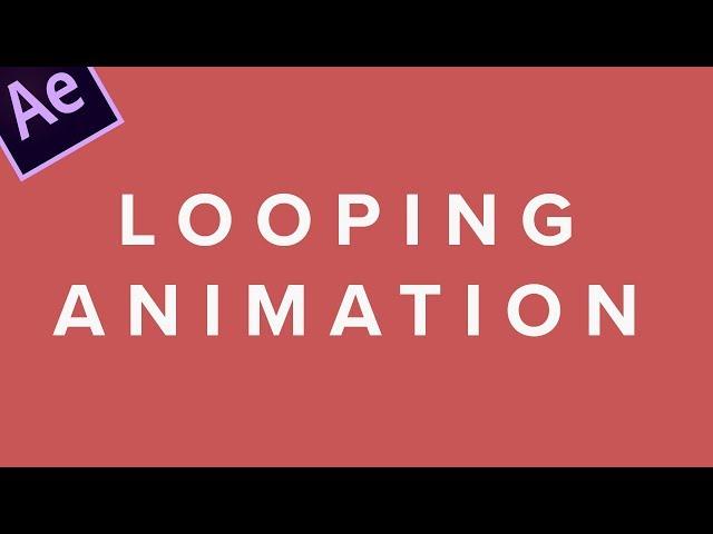 How to loop animation in After Effects - Two Minute Tutorial