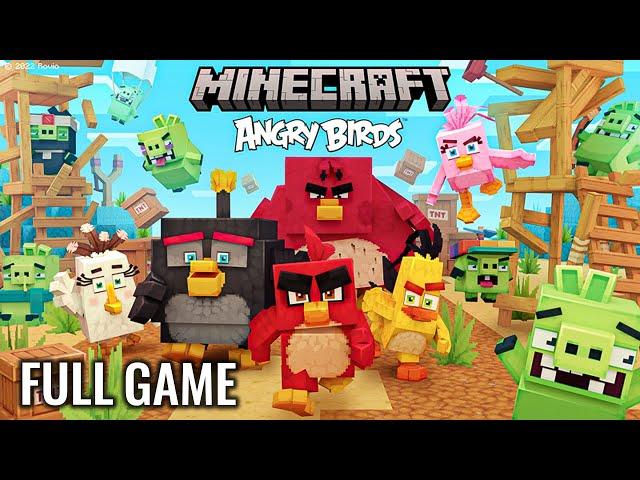 Minecraft x Angry Birds DLC - Full Game Walkthrough