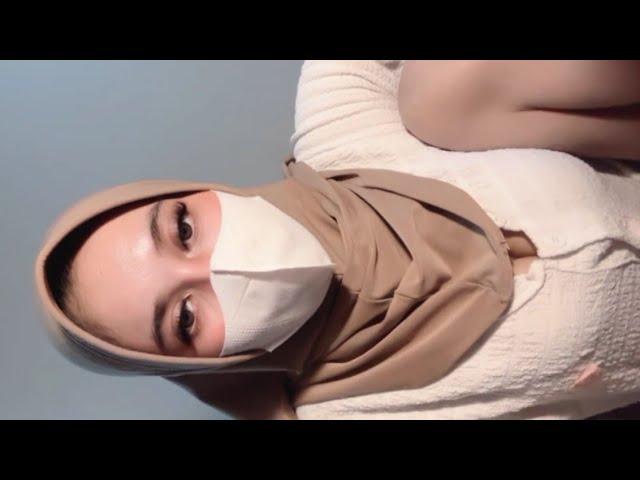 HIJAB LIVE GAYA NONGKRONG DI WARKOP