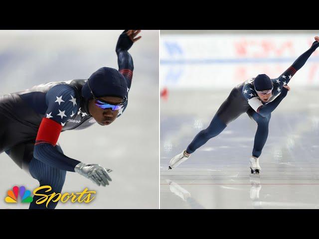 Americans Erin Jackson and Kimi Goetz dominate 500m podium in Nagano | NBC Sports