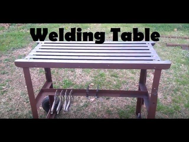 DIY Angle Iron Welding Table