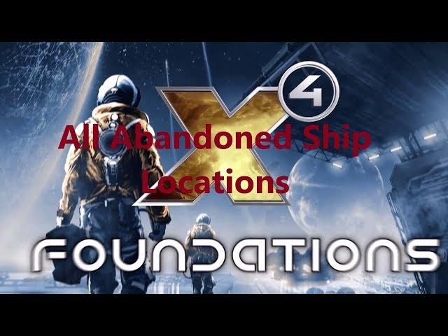 X4 Foundations | X4 [1.21] All Abandoned / Derelict ship locations in X4 Foundations