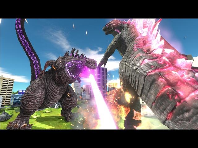 Shin Godzilla's Return: Evolved Godzilla's Ultimate Challenge! - Animal Revolt Battle Simulator