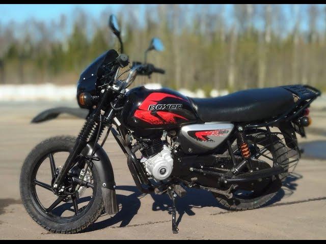 Доработки в процессе обкатки BAJAJ BOXER 150X