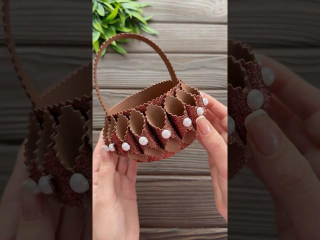 Easy Craft Ideas! Basket from EVA Foam DIY Tutorial Crafts