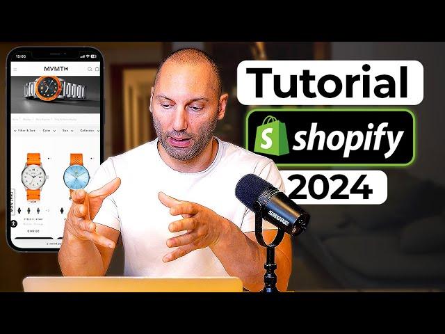 Cómo Crear una Tienda Online con Shopify - de Principiante a Experto en un Vídeo