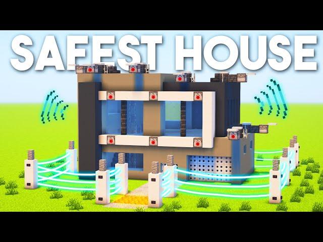 How to build the SAFEST House in Minecraft