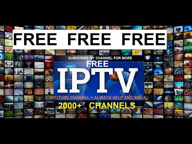 Free Free Free IPTV 2020  . . LINK in Description Subscribe my Channel