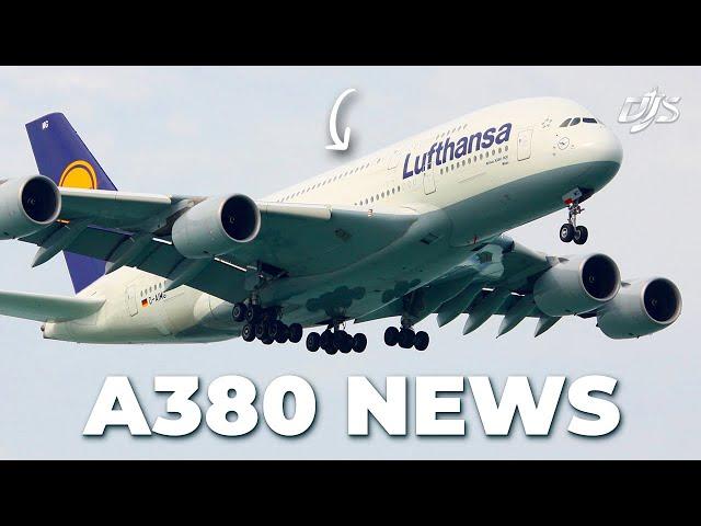 Airbus A380 News, ANA Problems & Lufthansa Updates