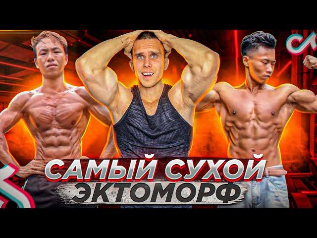 Эктоморф с 4% жира в теле! Как это возможно? Archo Morris оценивает атлетов из TikTok!