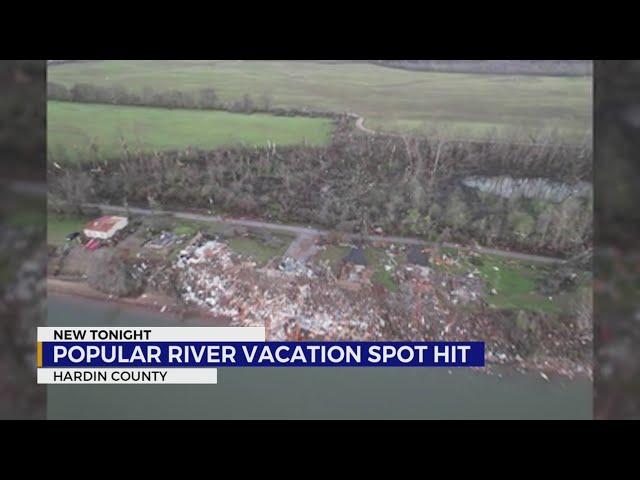 Popular river vacation spot in Hardin county hit by severe weather