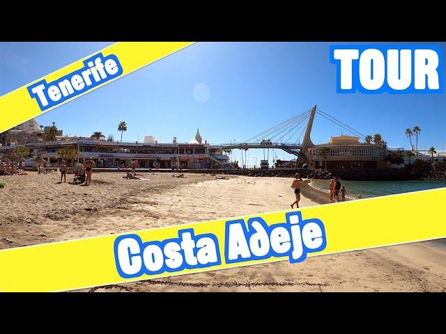 Costa Adeje Tenerife 4K Walking Tour