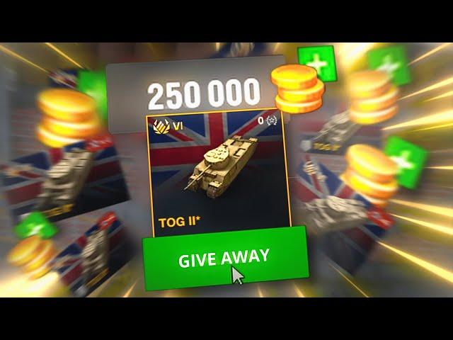 giving away 250,000 gold of TOG II*s