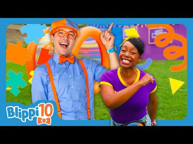 Blippi's Top Ten Fun and Games! | BEST OF BLIPPI TOYS | Educational Videos for Kids