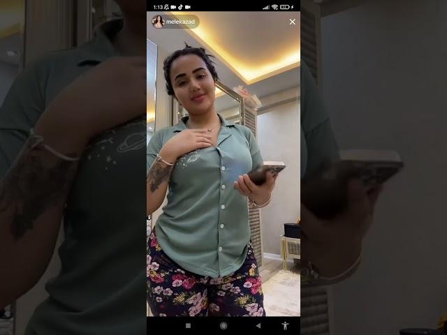 melek azad tiktok canlı yayını full