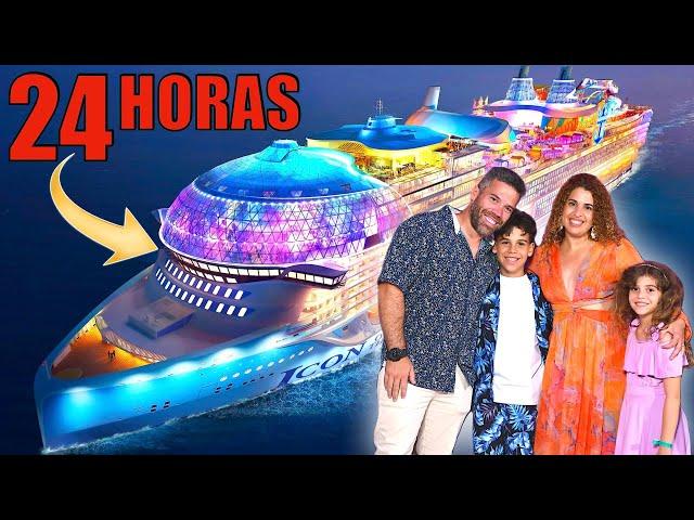 24 HORAS en el CRUCERO MÁS GRANDE del MUNDO|4PLUSONE