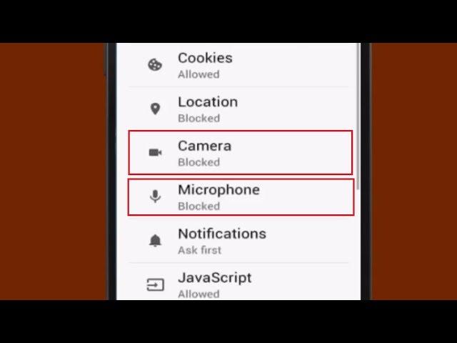 How to Stop Google Chrome Form Accessing Your Camera & Microphone in Android