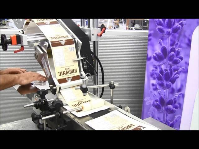 JDA- Stand Up Pouch Labeler Machine for Farm Boy, USA Canada