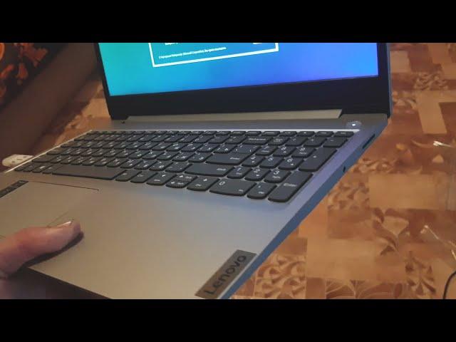 A slightly non-standard Lenovo Ideapad laptop. How to enter the bios, the console.