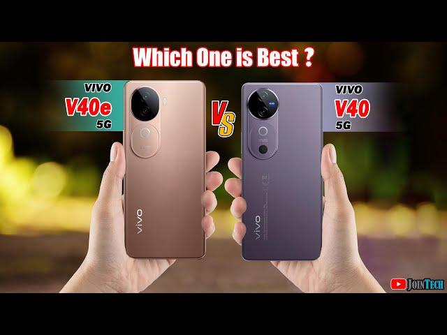  Duel High Tech!! Vivo V40e Vs Vivo V40 5G Off in a Smartphone Showdown!!