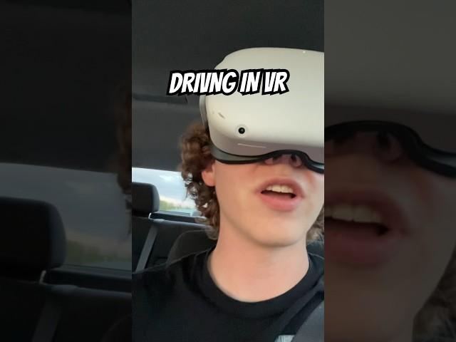 Driving while in VR… #shorts