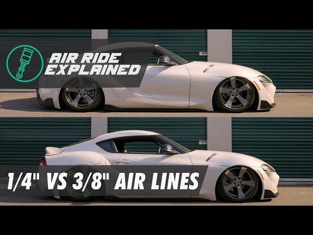 1/4" vs 3/8" Air Line Speed Comparison