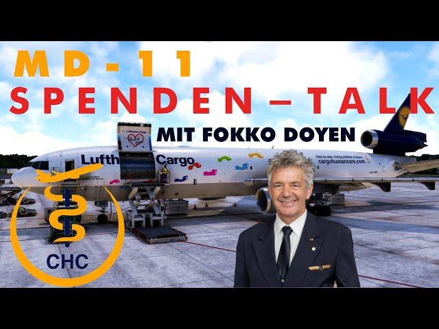 Ex-Kapitän und MD-11 Flottenchef Fokko Doyen im Talk - über Hilfsprojekte und die Fliegerei