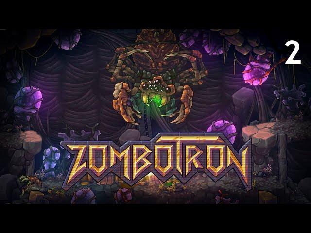 Zombotron 3 – Прохождение. Часть 2 – Гигантский Паук (Зомботрон 3)