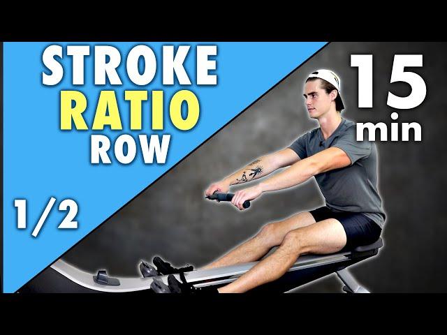 "Stroke Ratio" Progressive Rowing Technique Workout (1 of 2)