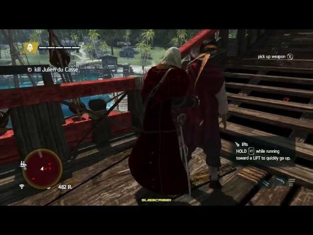 Assassin's Creed IV Black Flag No Commentary Walkthrough Ep.18 Memory 07 "A Single Madman" Xbox 360