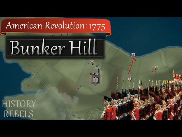 American Revolution: Battle of Bunker Hill & Siege of Boston, 1775