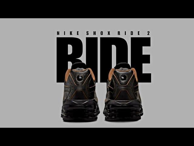 Nike Shox Ride 2 BLACK AND LIGHT BRITISH TAN 2025