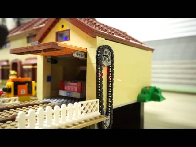 LEGO The Simpsons House 71006 RC Motorized & Mindstorms EV3 review by 뿡대디