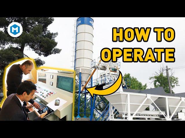 Hand in hand teach you how to operate the concrete batching plant | A Step-By-Step Beginner’s Guide