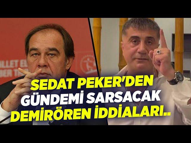 Sedat Peker'den Demirören İddiaları.. | KRT Haber