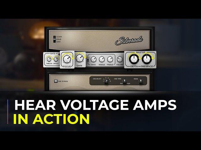 Hear Voltage Amps IN ACTION  Quick Plugin Demo