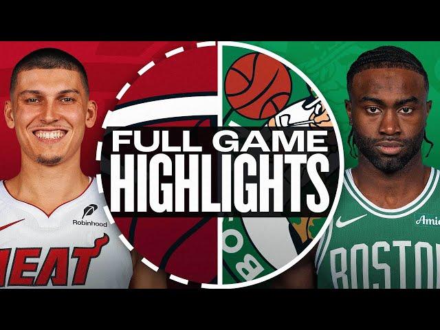 HEAT at CELTICS | FULL GAME HIGHLIGHTS | December 2, 2024