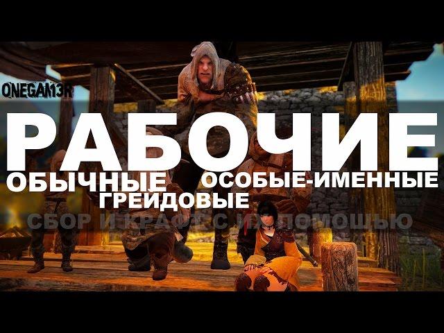 Black Desert Online - Все, что нужно знать о наемных рабочих и где взять ОСОБЫХ!