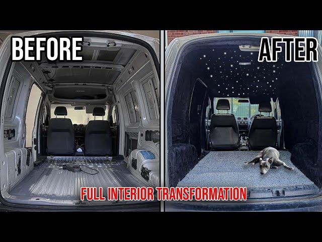 FULL TRANSFORMATION ON MY VOLKSWAGEN CADDY INTERIOR