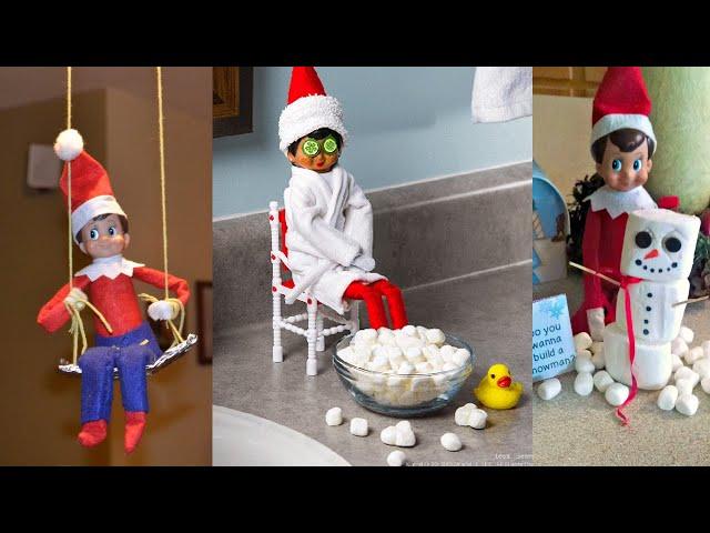 Best Funniest Elf On The Shelf Ideas | Jingle Bells | O' Christmas Tree Instrumental