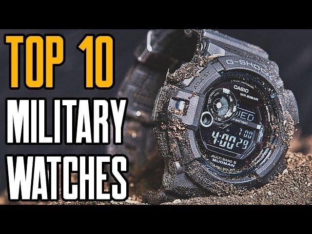 Top 10 Tough Military Watches For Tactical & Outdoors