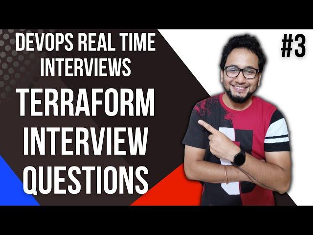 Terraform Interview Questions | Terraform Scenario Questions | DevOps Interview Series | Terraform