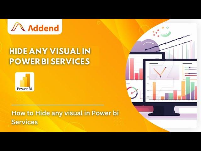 How to Hide any visual in Power bi Services
