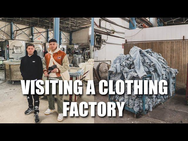 How to Get Your Clothing Line Made | Visting a Clothing Factory