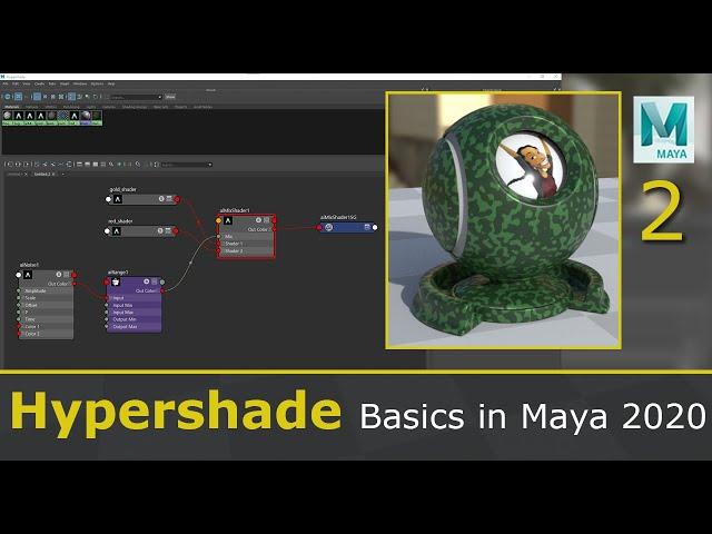 Hypershade Basics in Maya, Important Arnold Nodes