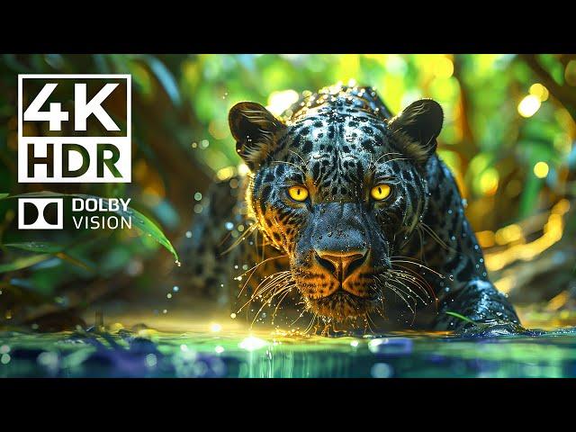 Majestic Wildlife in Dolby Vision 4K HDR  | with cinematic sounds (dynamic colors)