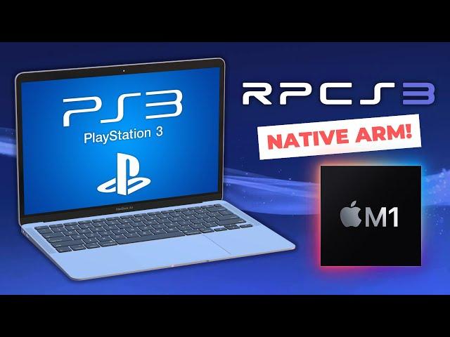 PS3 on Mac emulator gets NATIVE ARM build!