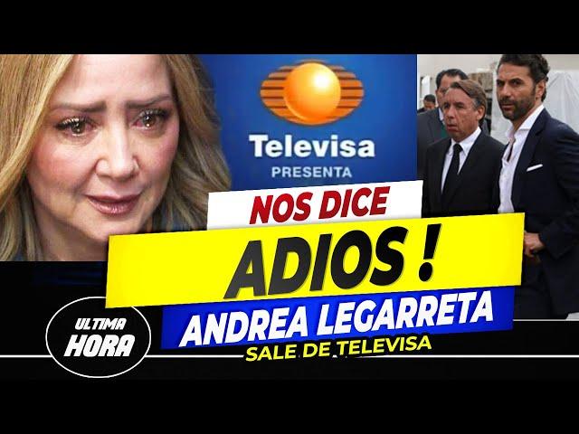 Andrea Legarreta ABANDONA el programa Hoy!!ya NO SOPORTO y quiere IRSE DE TELEVISA!